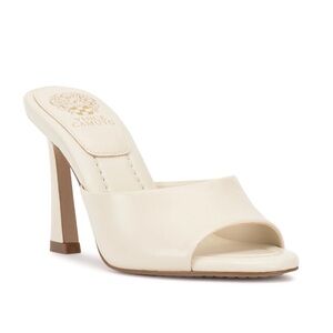 Vince Camuto Cream Mules